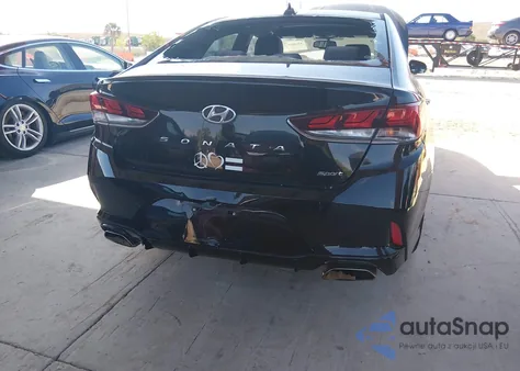 2018 Hyundai Sonata Sport z USA, uszkodzony, nr VIN 5NPE34AF3JH641512